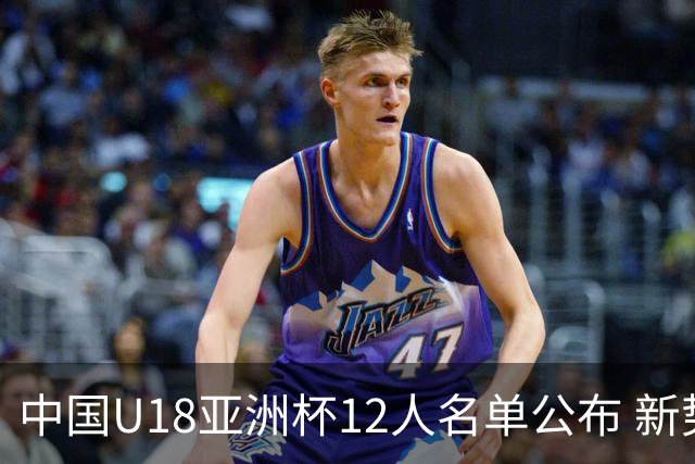 中国U18亚洲杯12人名单公布 新势力蓄势待发